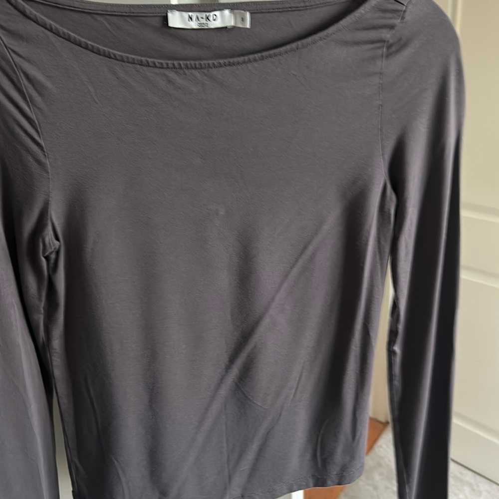 NA-KD purple long sleeve size small